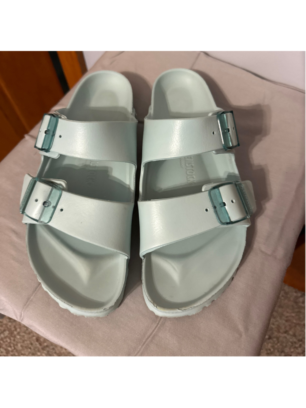 Women's Birkenstock Arizona Stealth Buckle 40